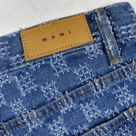 MNML Scratch Pattern Jeans - Picture 5 of 7
